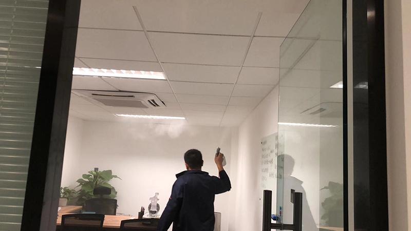 大興海晏春秋售樓處除甲醛